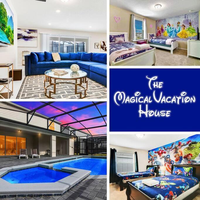 Magical Mansion 10 Bedroom W Pool Near Disney Давенпорт Экстерьер фото